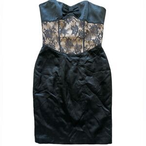 Betsy Johnson satin dress